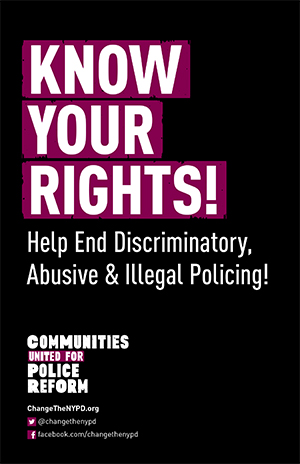 Know your rights brochure