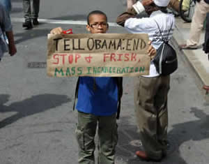 End Stop and Frisk march