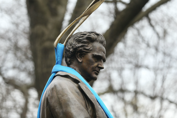 Here’s Why Feminists Are Celebrating The Dr. J. Marion Sims Statue Removal 